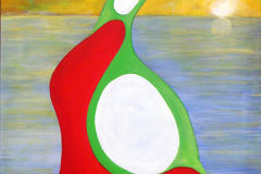 ÖZGÜRLÜK / Tuval Üzerine Akrilik, 100x70 cm, 2006