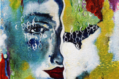 BENDEKİ YARIM / Tuval Üzerine Akrilik , 30x20cm, 2013