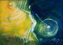 BANADA IŞIK VER / Tuval Üzeri  Yağlıboya, 50x70cm, 2004