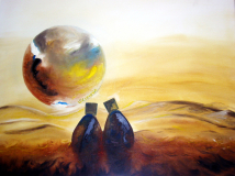 SEYİRLİK / Tuval Üzeri Yağlıboya, 50x70cm, 2005