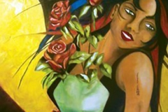 MAYIS GÜLÜ / Tuval Üzeri Yağlıboya, 60x80cm, 2005