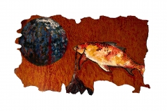 AĞLAMA DÜNYAM/ Tuval Üzeri Akrilik, 20x30cm, 2005