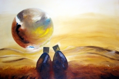 SEYİRLİK / Tuval Üzeri Yağlıboya, 50x70cm, 2005