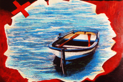 SANDAL / Tuval Üzerine Akrilik , 70x90cm, 2009