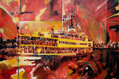 VAPUR  / Tuval Üzerine Akrilik, 80x80cm, 2012
