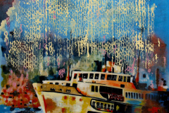 VAPUR  / Tuval Üzerine Akrilik, 80x80cm, 2012