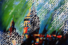 GALATA KULESİ / Tuval Üzerine Akrilik, 40x40cm, 2012