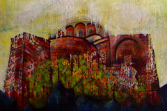 KARİYE / Tuval Üzerine Akrilik + Yağlıboya, 60x80cm, 2013