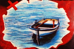 SANDAL / Tuval Üzerine Akrilik , 70x90cm, 2009