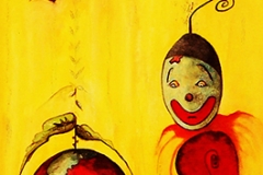 ÇELİŞKİ / Tuval Üzerine Akrilik , 70x30 cm, 2010