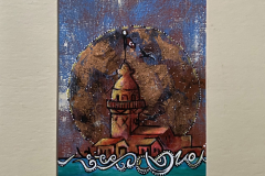 KIZ KULESİ  09 / Kağıt Üzerine Akrilik , 17,5 x 12cm, 2013