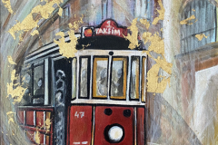 SedatKumova_Taksim_Tramvay_30x20cm_2013