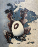 İKİMİZDEN / Tuval Üzerine Akrilik, 100X80cm, 2018