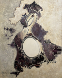 ÖZGÜRLÜK / Tuval Üzerine Akrilik, 100X80cm, 2016