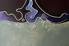 MUHABBET ZİNCİRİ / Tuval Üzerine Akrilik, 70X100cm, 2018