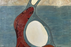 ÖZGÜRLÜĞE GEBE / Tuval Üzerine Akrilik, 100X70cm, 2006