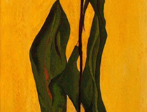 Tuval Üzerine Akrilik+ Dantel, 120x40cm  2009