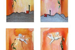 PENCERE/ Tuval Üzerine Akrilik, 50X50cm, 2009