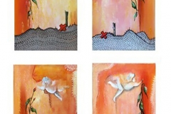 PENCERE/ Tuval Üzerine Akrilik, 50X50cm, 2009